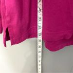 PINK - Victoria's Secret  Pink Magenta No Bad Vibes Graphic Crewneck Preppy Top M Photo 4