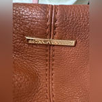 Rebecca Minkoff Brown Leather backpack with gold zippers Photo 4