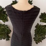 XScape  Joanna Chen Sleeveless Bandage Bodycon Pleated Sheath Dress Photo 6