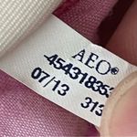 American Eagle Vtg Y2k  Women's Pink Shorts 4 Preppy Coastal Beach Low Rise 31” Photo 3