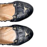 Charlotte Olympia  Black Lambskin Kitty Ballerina Slip On Flats Women’s EU 41 Photo 2