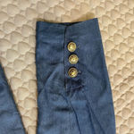 NWOT Rue De Femme Womens Blue Jacket Meduim Lightweight Work Casual Sz L Size L Photo 9