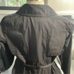 Via Spiga Women's Black Trench Coat 2XL Belted Long Casual Stylish Size XXL Photo 3