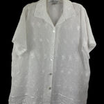 Dressbarn Women's White Shear Top Size 18W Photo 0