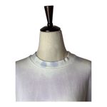 Citizens of Humanity  Shirt Women XS White Blue Tie Dye‎ Oversize Long Sleeve Tee Photo 3