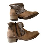 Coolway  Women's  Leather Laser Crochet Lace  Ankle Booties Boots Size 40 9 Photo 3