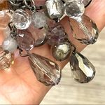 Loft  multi crystal bead statement necklace Photo 10