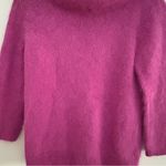 Anthropologie Moth Magenta Mock Neck Sweater Photo 3