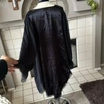 Cacique  Black intimate nightie chemise size large Photo 3