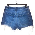 Madewell  relaxed denim shorts Midrise dark wash cut off size 26 #753 Photo 1