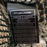 Cupcakes and Cashmere  Jasper Wrap Blouse in Brown Snake Print NWT Photo 10