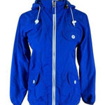 Penfield Blue Hooded Windbreaker Jacket Full Zip Water‎ Resistant Nylon Small Photo 0