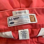 Old Navy Vintage Y2K Mid Rise Capri Straight Leg Pant Coral 4 Photo 2