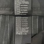 & Other Stories New Split Hem Wool Blend Pinstripe Pants Black Size 6 Photo 15