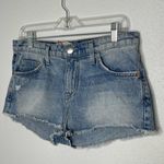 Current/Elliot The Concert Short in Point Break Destroy Denim Jean Shorts sz 29 Photo 2