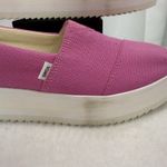 TOMS Alpargata Pink Canvas Wo’s Size 5.5 Photo 4