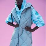 ZARA  Oversized Tie Dye Sweatshirt WHITE/BLUE/GREEN Size XS NEW Photo 4