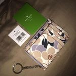 Kate Spade Flower printed key ring wallet Photo 0