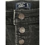 Abercrombie & Fitch  - Ultra High Rise Straight Leg Jeans in Faded Black Photo 2