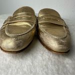 J.Crew Metallic Gold Loafers Women’s 7 Photo 11