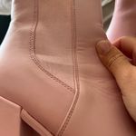 Steve Madden  Pink Leather Triple platform Boots Photo 4