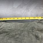 Athleta Women's Green Voyager Cropped Linen Pant with Pockets Size 6 Photo 8