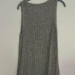 Vocal Gray Sleeveless Beaded Tank Top Blouse Photo 9