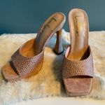 Lulus Karelee Light Nude Rhinestone Platform High Heel Photo 5