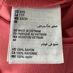 Bar III XX-Small Pants Wide Leg Mid-Rise Pull-On Smocked Belt Lightweight Coral Photo 5