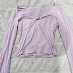 Lululemon  Ballet Pink Wrap Top Photo 1