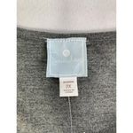 Dress Barn  Women's Grey & Lace Cardigan Photo 2