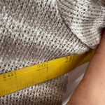 Vintage Brown Striped Cowl Neck Sweater 2000s Y2K‎ Retro Indie Sleaze 1X Photo 4