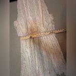 AQUA Halter Belted Mini Dress Ruffle Neck Sleeveless Lined Pink Gold XL NWT Photo 5