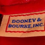 Dooney & Bourke Dooney & Bourk Vintage Blue/Tan Signature Jacquard Canvas & Leather Coin Purse Photo 7
