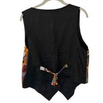Halloween Fall Style Vintage 80s Vest Top Cartoon Design Women’s Size Large Fit! Black Photo 1