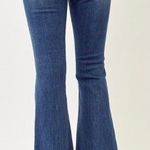 Risen  JEANS RAW EDGE WAIST W FRAYED HEM FLARE  Photo 2