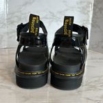 Dr. Martens  ladies blaire platform gladiator sandals in black patent leather 9 Photo 6