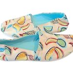 Toms NWOT Tropical Print Sandals Slip On Shoes Colorful 9.5 Photo 3