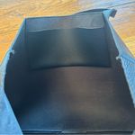 Vince Camuto  Luck Black Pebbled Vegan Leather Tote Photo 9