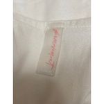 Free People Hot Shot White Sleeveless Racerback Cami Mini Active Romper Dress M Size M Photo 2