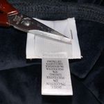 Kate Hill Womens Medium Velour Casual Lounge Pants Black Drawstring Waist Photo 7