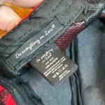 Do Everything In Love Red & Black Buffalo Plaid Flannel Baseball Cap Hat Adjustable Cabin Cozy Winter Photo 4