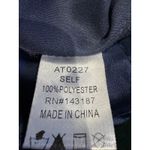 Isalis Deep Navy Satin Cowl Neck Camisole Size S Blue Photo 6