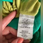 Bebe Y2K  Lace Halter Top Green Silk 90s Slinky Rave Mermaid Vintage Party XXS Photo 8