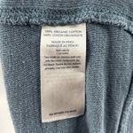 Faherty Sunwashed Slub Organic Cotton Pullover Hoodie Sweatshirt Blue Sz Small Photo 4