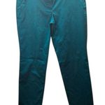 J.Crew NWOT Women's Cafe Capri Teal Size 2 Pants Photo 0