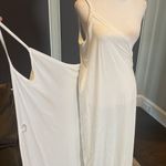 Women’s Swimwear Beach Cover Up Wrap with Spaghetti Straps in Cream Size XL NWT Photo 5