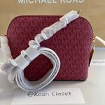 Michael Kors Jet Set Travel Medium Logo Dome Crossbody Bag Photo 1