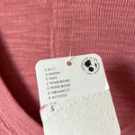 We The Free NWT  Papaya Scoop Neck Short Sleeve Knit Shirt in size small. Photo 4