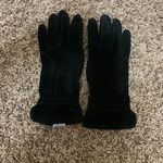 Fownes Thinsulate Black Genuine Leather Suede Women's Gloves Size Medium Winter Photo 1